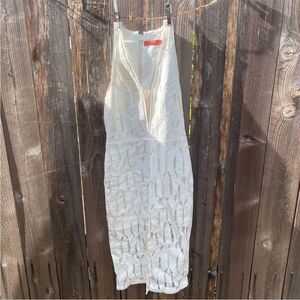 Manning Cartell | Dresses | Manning Cartell Clover Lace Bib Dress Au 6us 2  | Poshmark